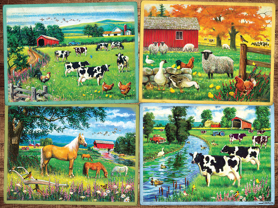 Country Friends 275-Piece Puzzle