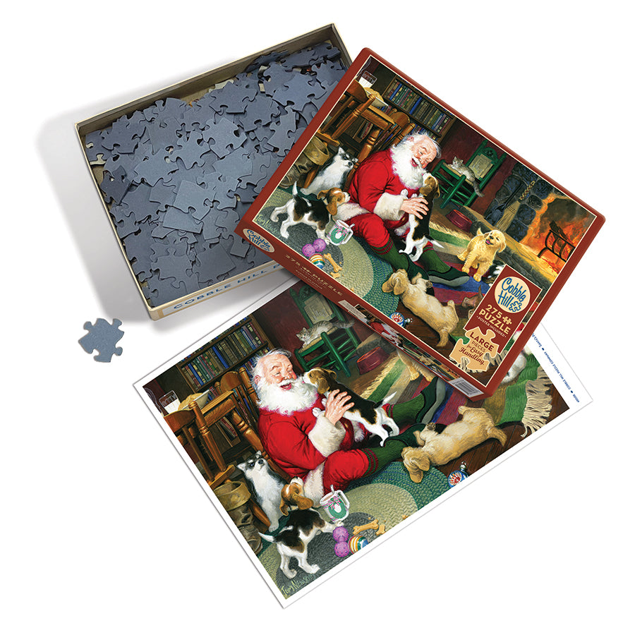 Santa's Playtime 275-Piece Puzzle