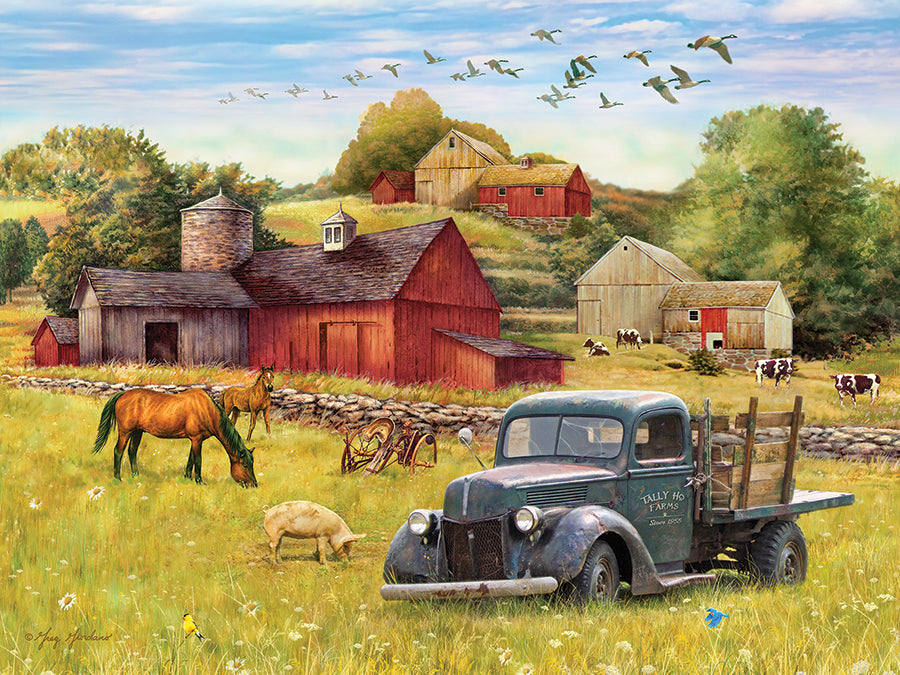 Summer Afternoon on the Farm 275-Piece Puzzle