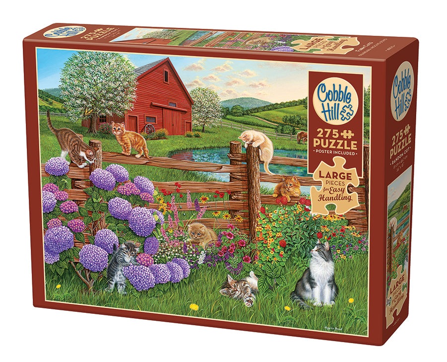 Farm Cats 275-Piece Puzzle