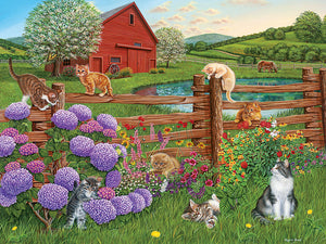 Farm Cats 275-Piece Puzzle