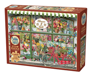 Flowers and Cacti Shop 275-Piece Family Puzzle