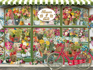 Flowers and Cacti Shop 275-Piece Family Puzzle