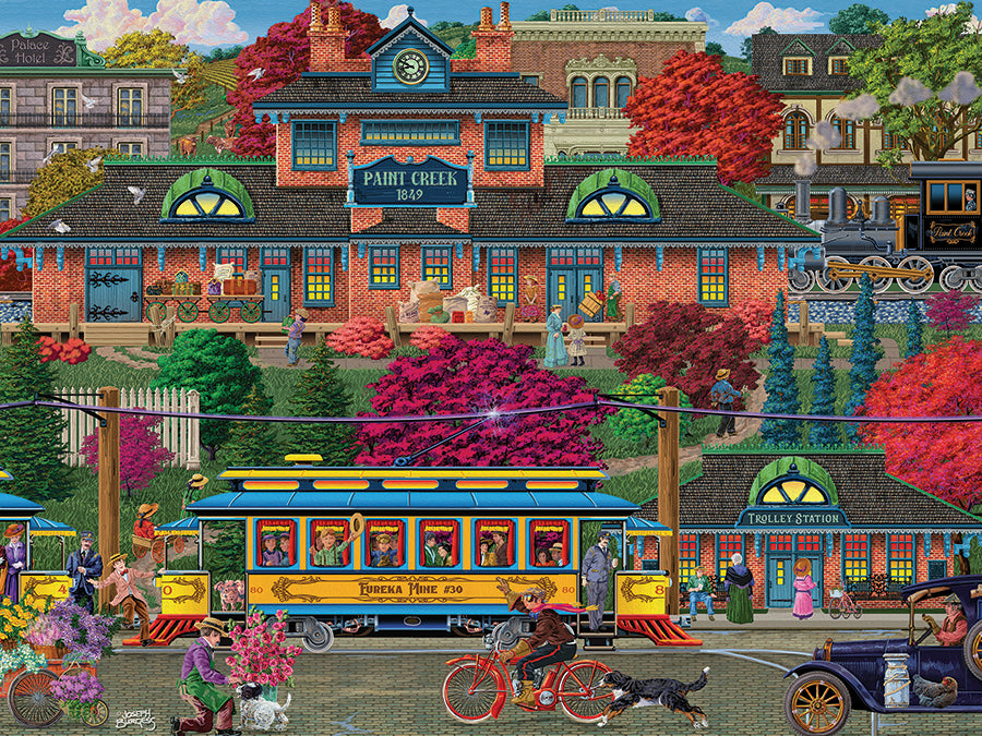 Trolley Station 275-Piece Family Puzzle