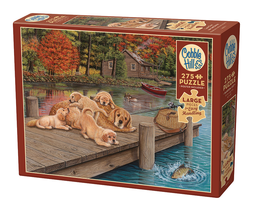 Lazy Day on the Dock 275-Piece Puzzle