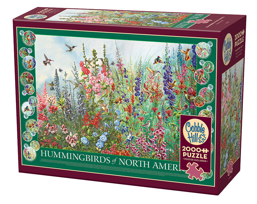 Hummingbirds of North America 2000-Piece Puzzle