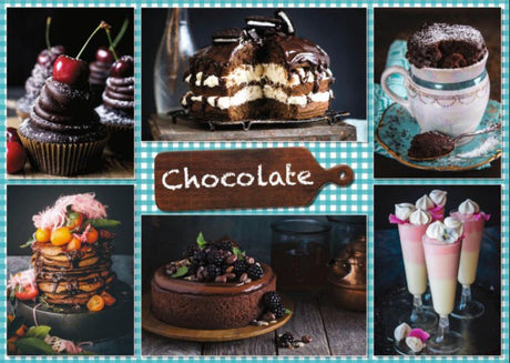 Chocolate + 6 Recipes 1000-Piece Puzzle