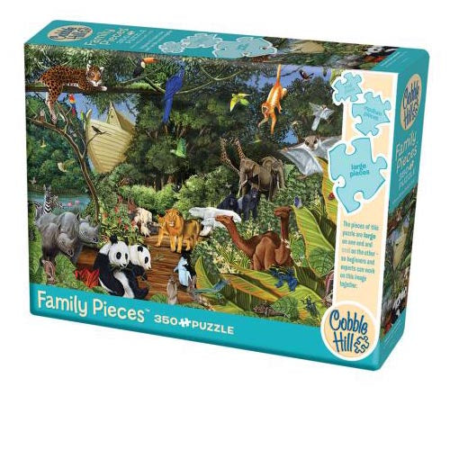 Noah's Gathering 350-Piece Family Puzzle OLD BOX