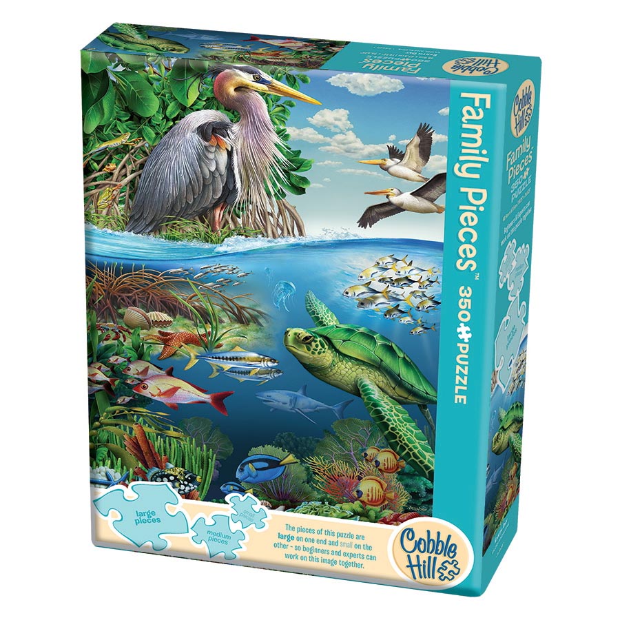 Earth Day 350-Piece Family Puzzle OLD BOX
