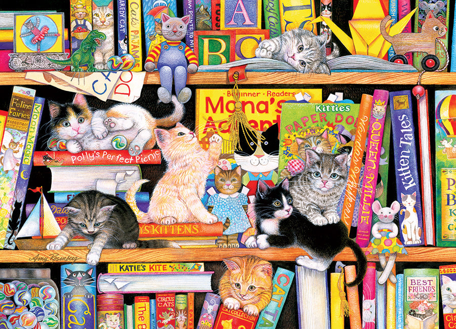 Storytime Kittens 350-Piece Family Puzzle