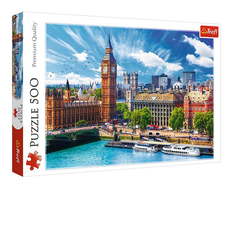 Ligthing London - Italy 500-Piece Puzzle