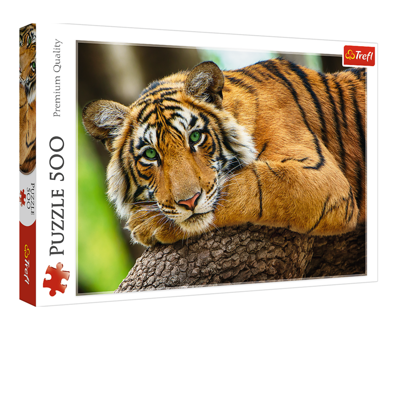 Tiger Portrait 500-Piece Puzzle