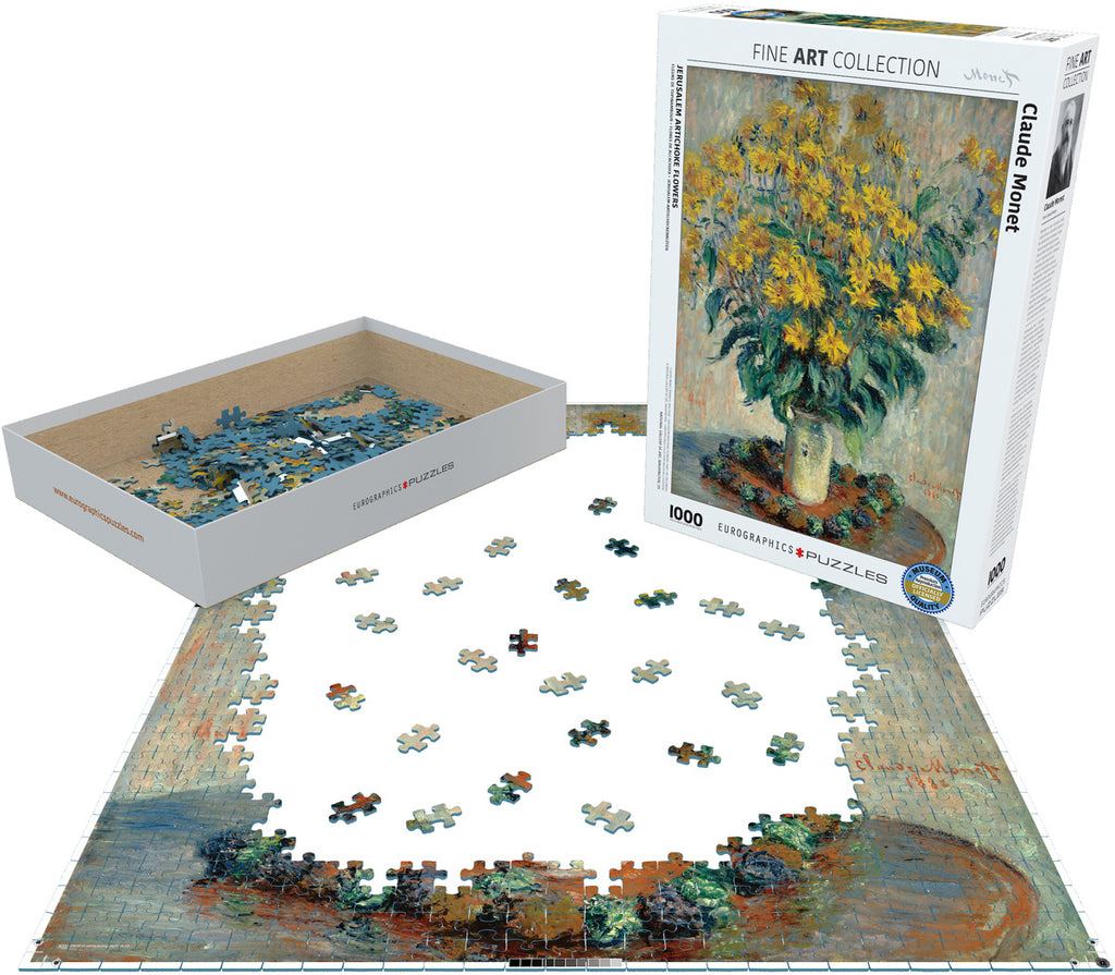 Jerusalem Artichoke Flowers 1000-Piece Puzzle