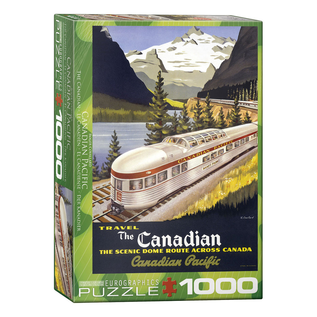 Le Canadien Pacifique<br>Casse-tête de 1000 pièces
