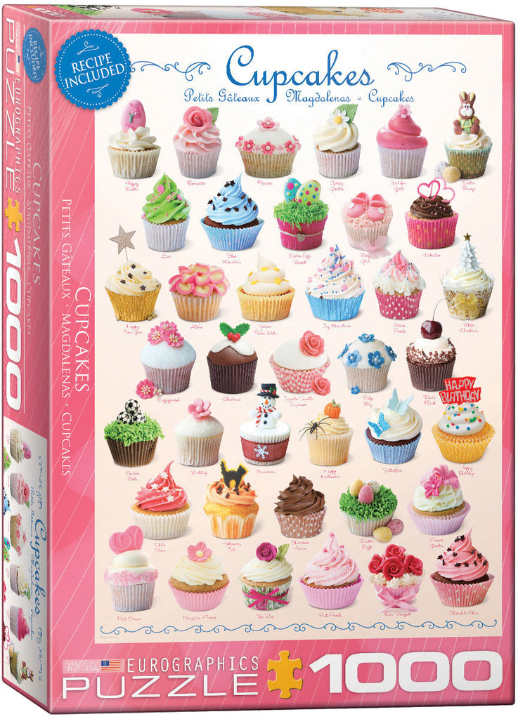 Cupcakes 1000-Piece Puzzle