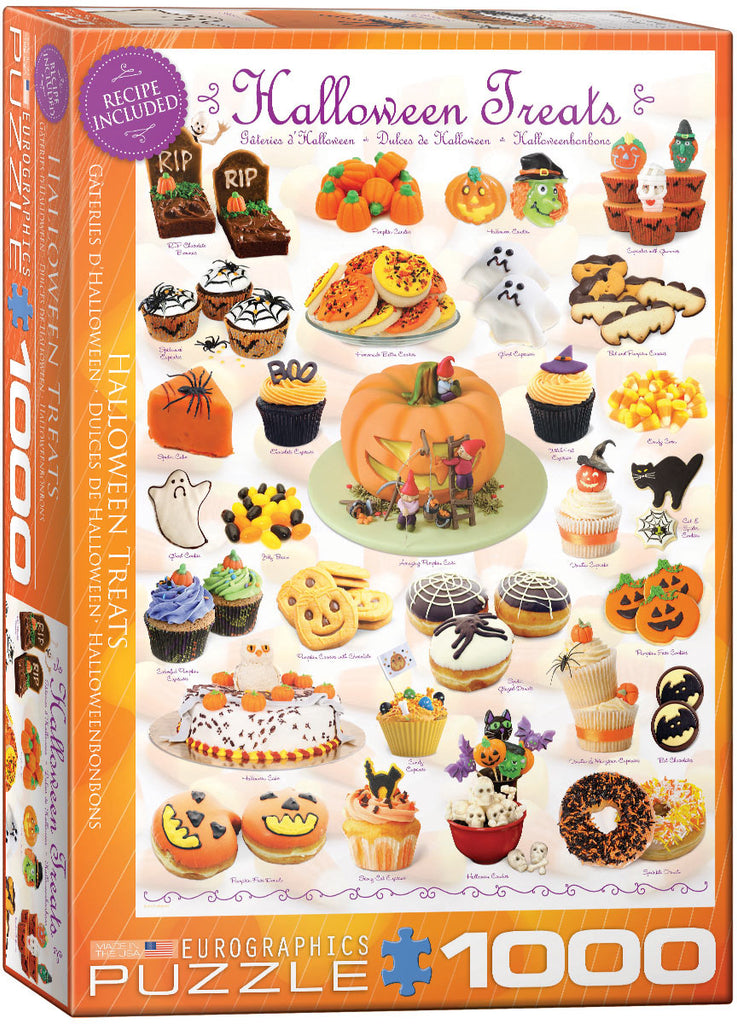 Halloween Treats 1000-Piece Puzzle