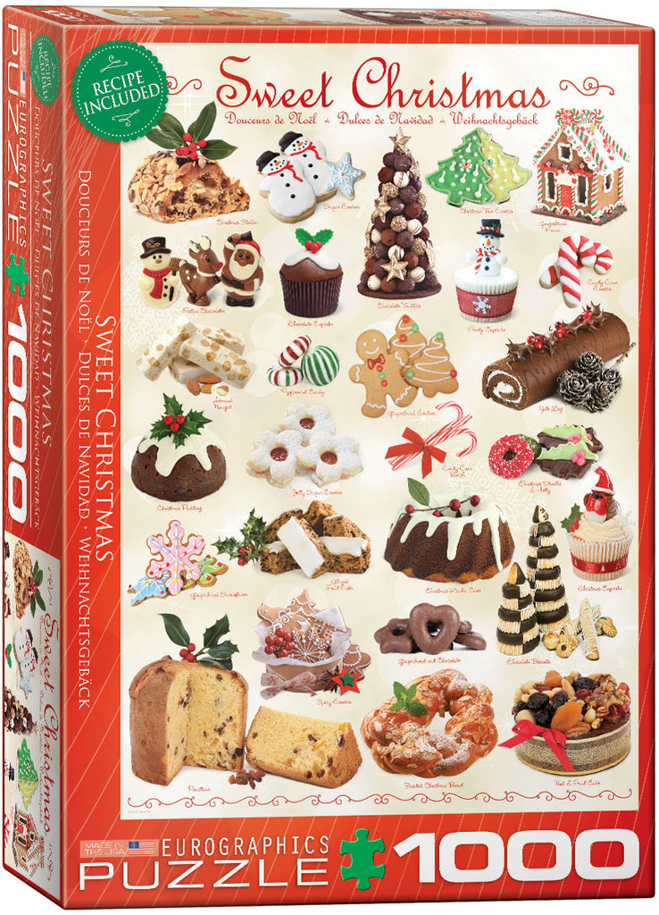 Sweet Christmas 1000-Piece Puzzle