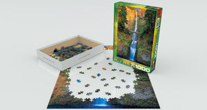 Multnomah Falls Oregon 1000-Piece Puzzle