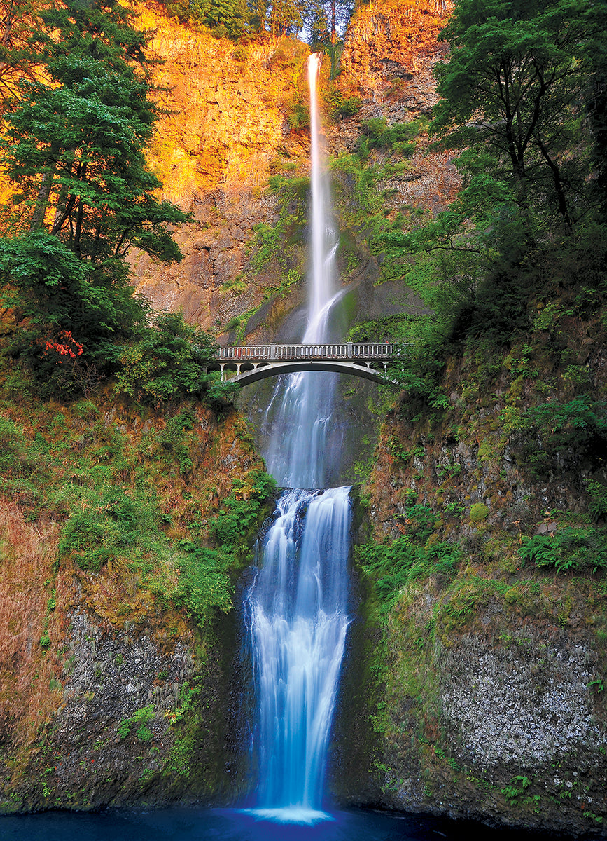 Chutes Multnomah - Oregon - Casse-tête de 1000 pièces