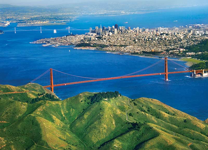 Pont Golden Gate - Californie<br>Casse-tête de 1000 pièces