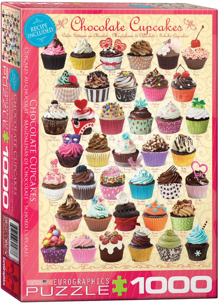 Chocolate Cupcakes 1000-Piece Puzzle