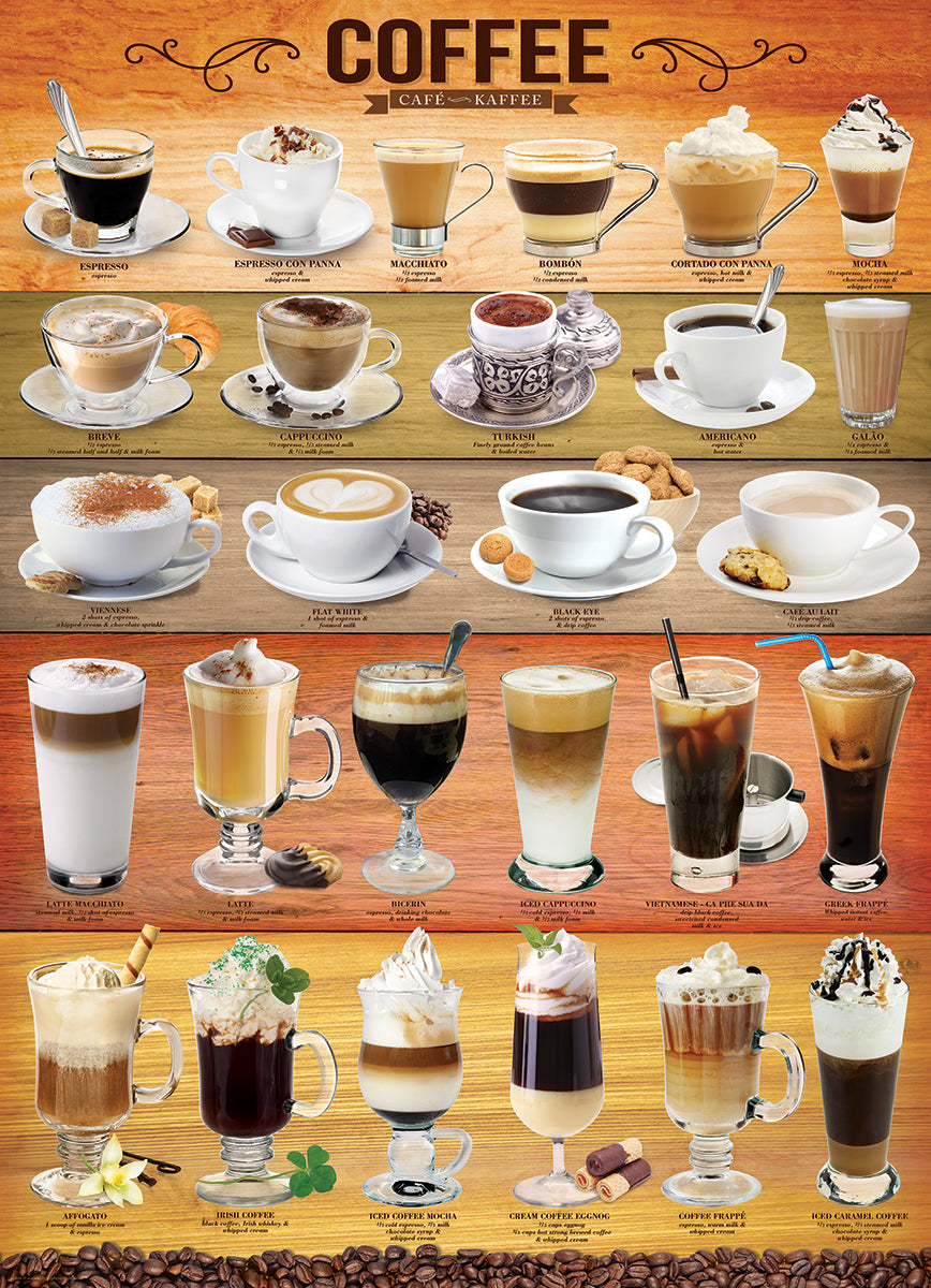 Coffee 1000-Piece Puzzle