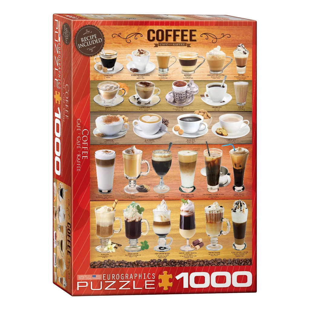Café<br>Casse-tête de 1000 pièces