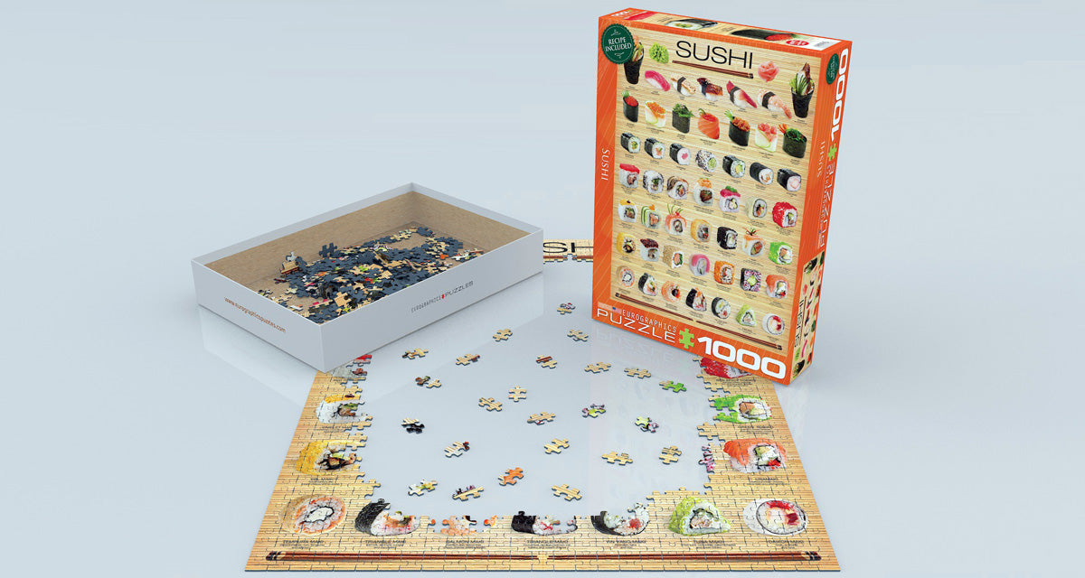 Sushi 1000-Piece Puzzle