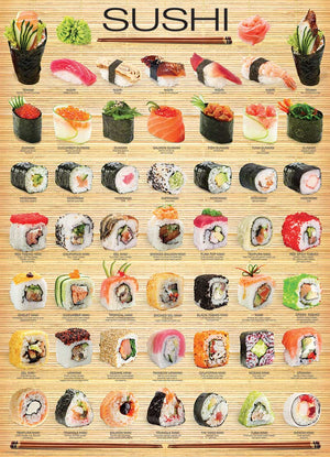 Sushi 1000-Piece Puzzle