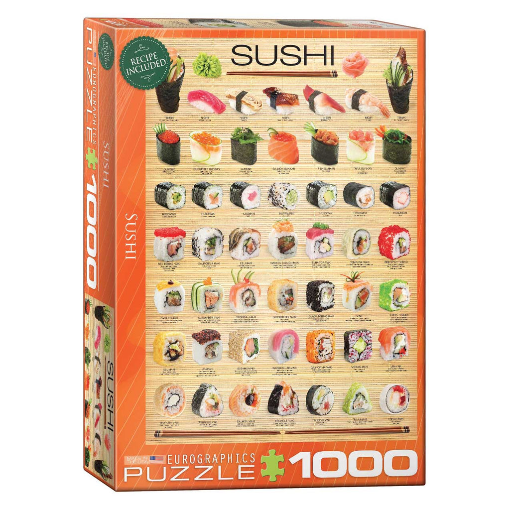 Sushi 1000-Piece Puzzle