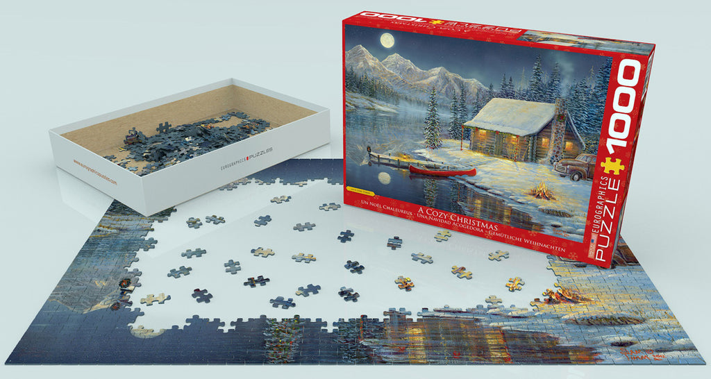 A Cozy Christmas 1000-Piece Puzzle
