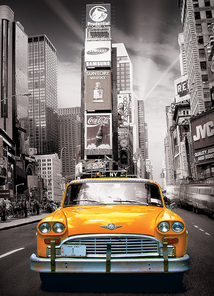 NYC Taxi jaune<br>Casse-tête de 1000 pièces
