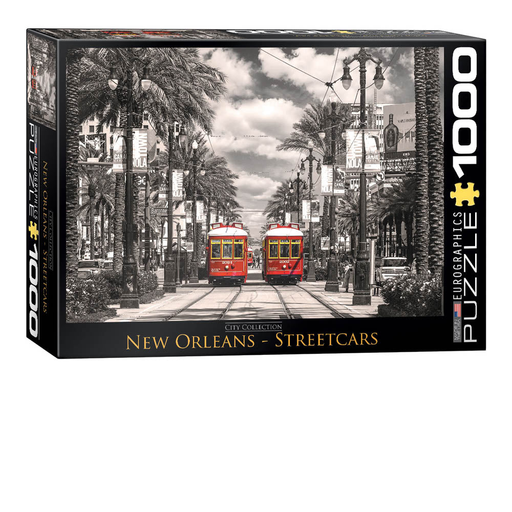 Tramways de la Nouvelle-Orléans<br>Casse-tête de 1000 pièces