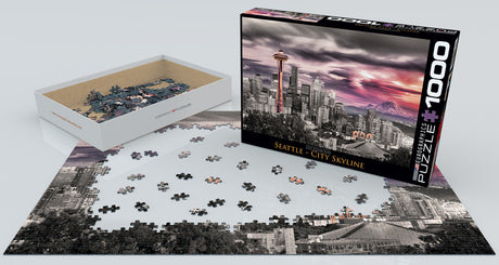 Seattle City Skyline 1000-Piece Puzzle