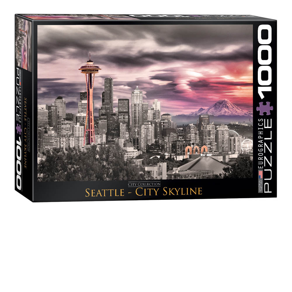Seattle City Skyline 1000-Piece Puzzle