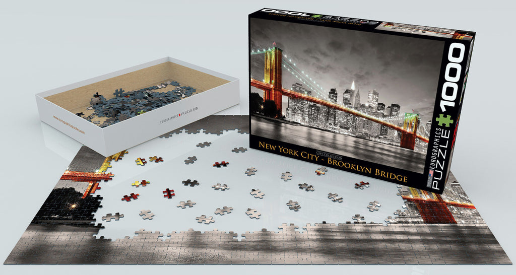 NYC Brooklyn Bridge 1000-Piece Puzzle