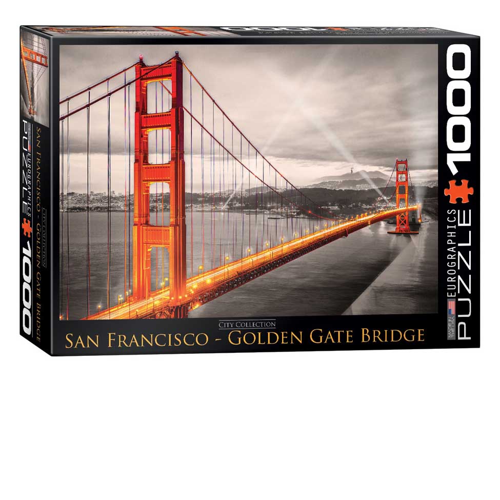 Pont du Golden Gate<br>Casse-tête de 1000 pièces