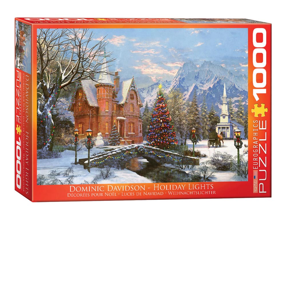 Holiday Lights 1000-Piece Puzzle