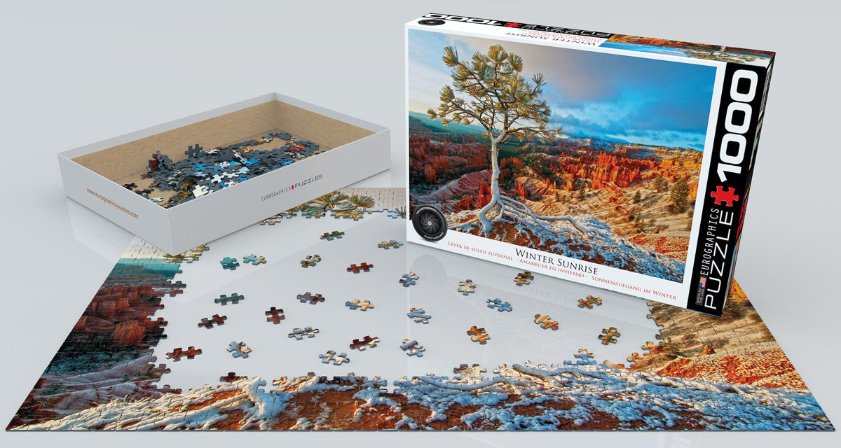 Winter Sunrise 1000-Piece Puzzle