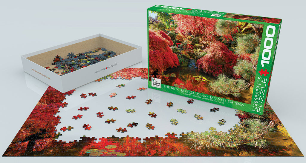 Butchart Japenese Gardens 1000-Piece Puzzle