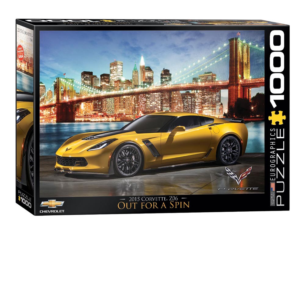 Corvette Z06 Out for a Spin 1000-Piece Puzzle