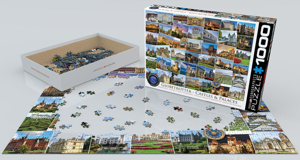 Globetrotter Castles & Palaces 1000-Piece Puzzle