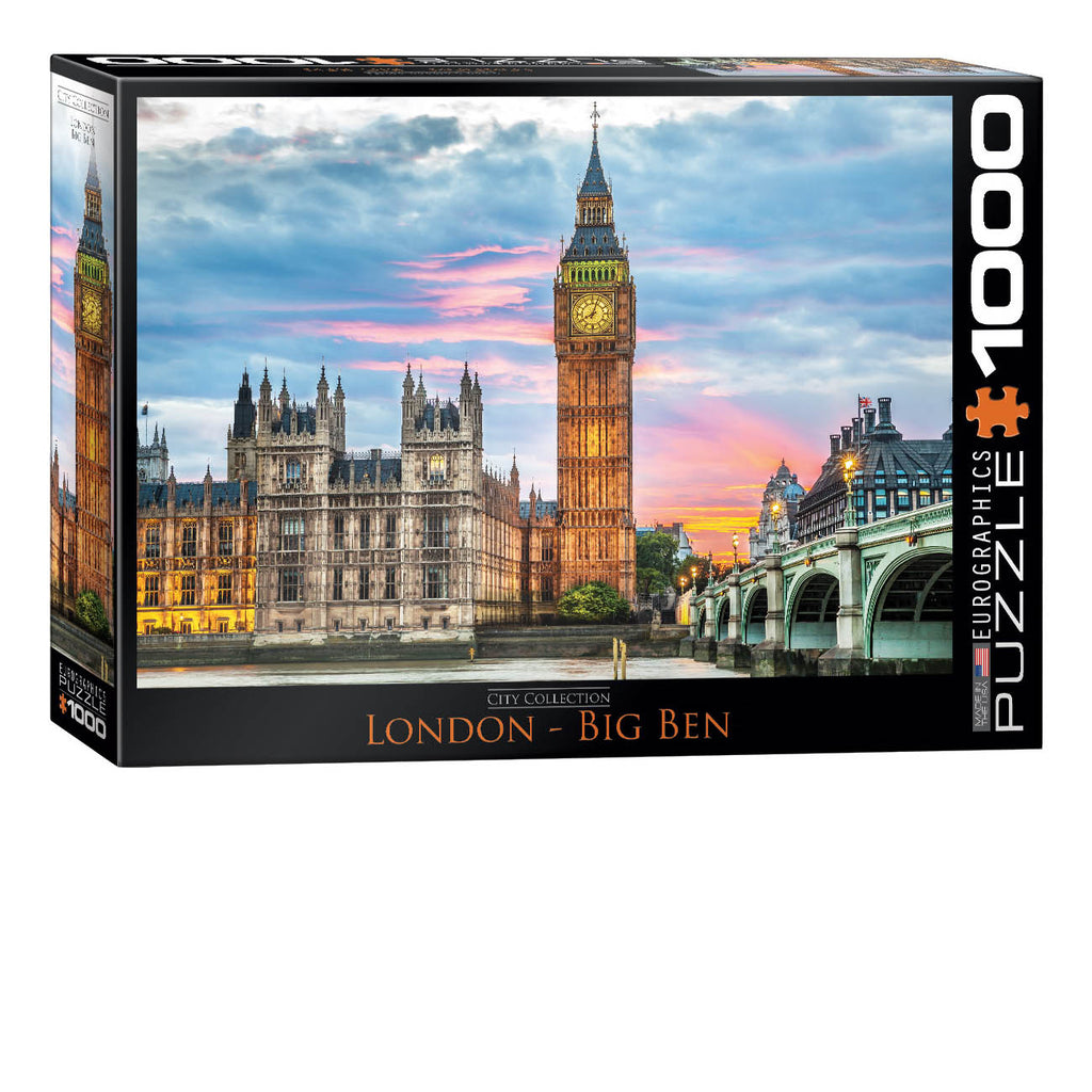 Big Ben - Londres<br>Casse-tête de 1000 pièces