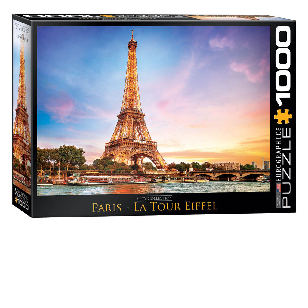 Paris La Tour Eiffel<br>Casse-tête de 1000 pièces