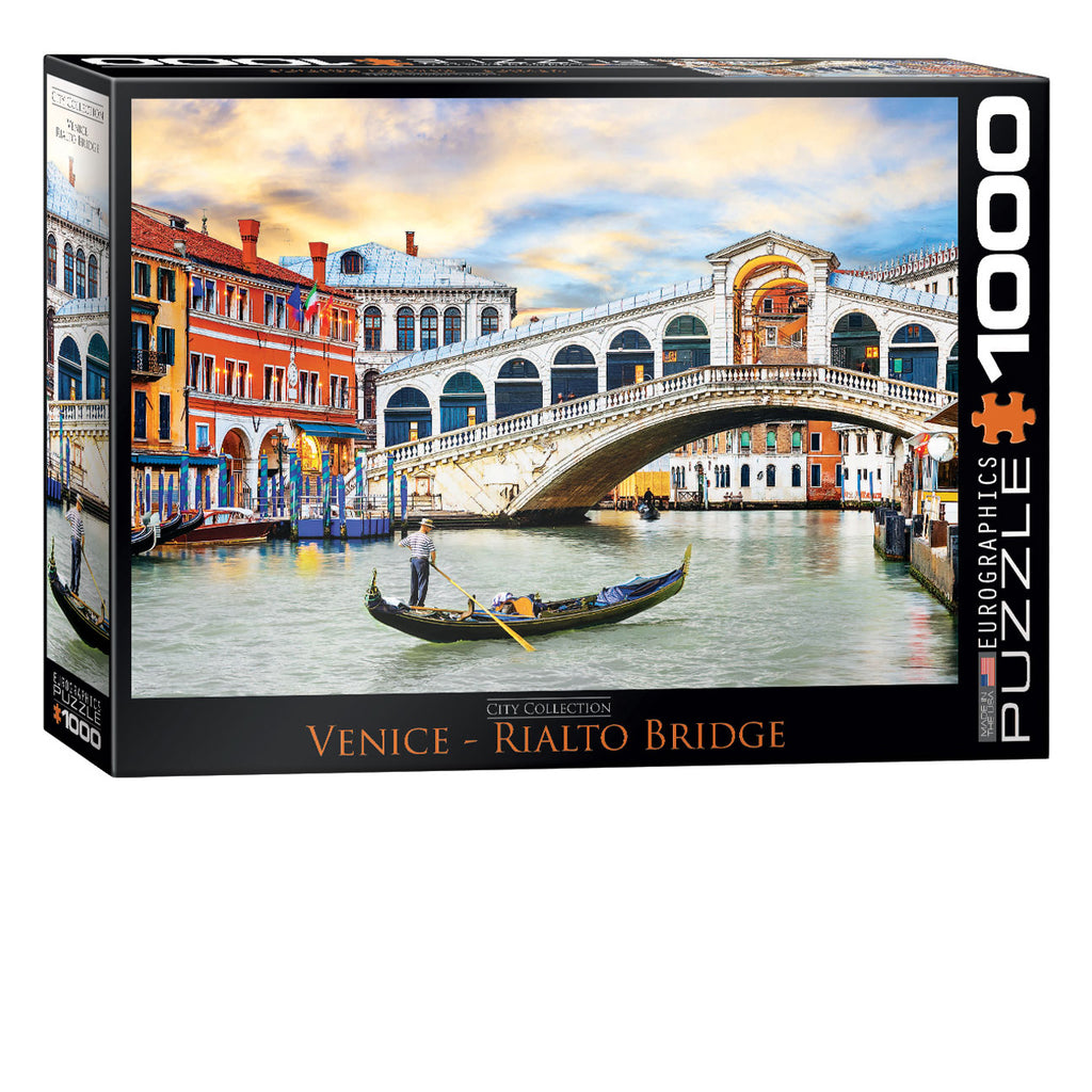Pont Rialto de Venise<br>Casse-tête de 1000 pièces