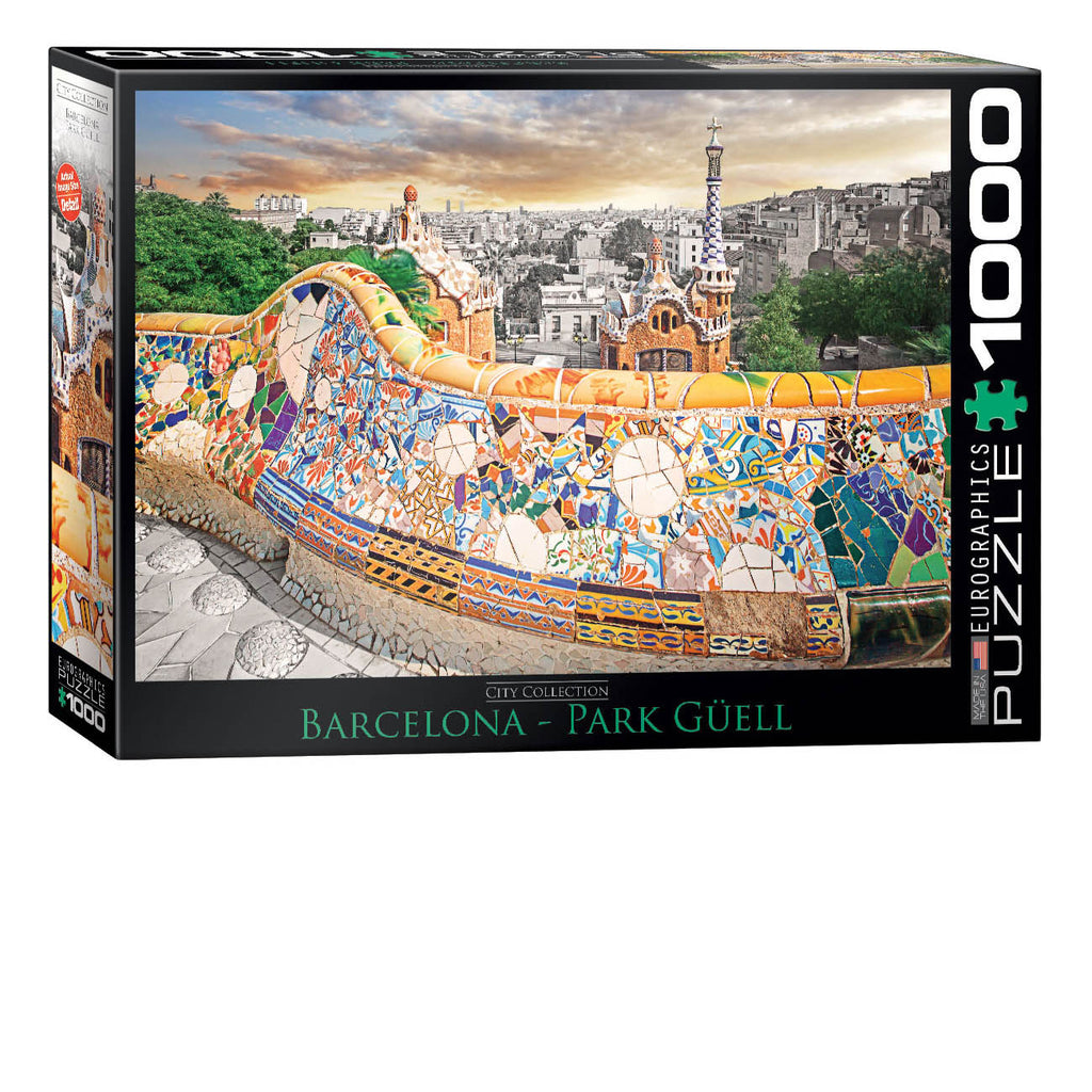 Barcelona Park Güell 1000-Piece Puzzle