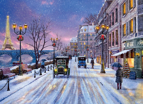 Christmas Eve in Paris 1000-Piece Puzzle