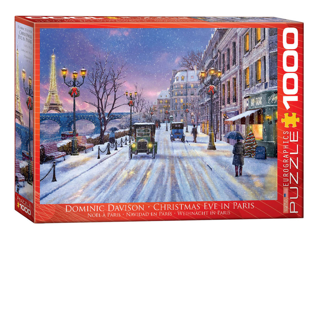 Christmas Eve in Paris 1000-Piece Puzzle