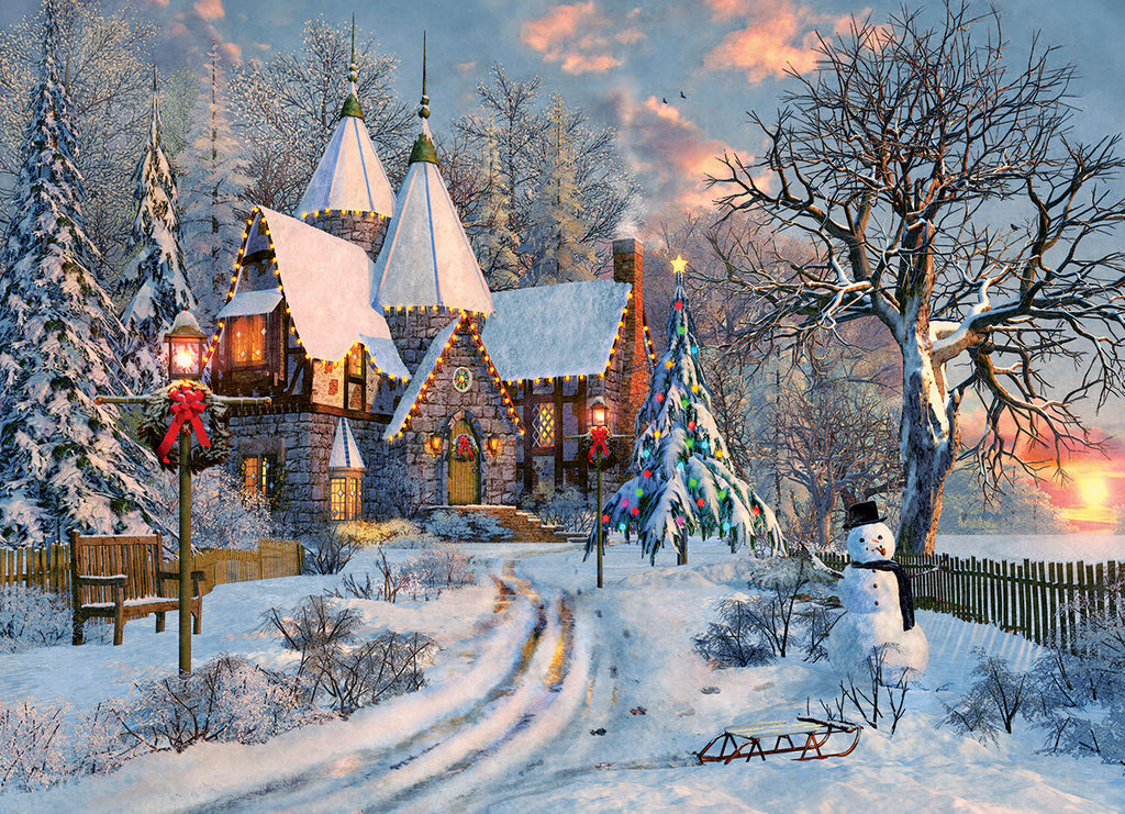 Christmas Cottage 1000-Piece Puzzle