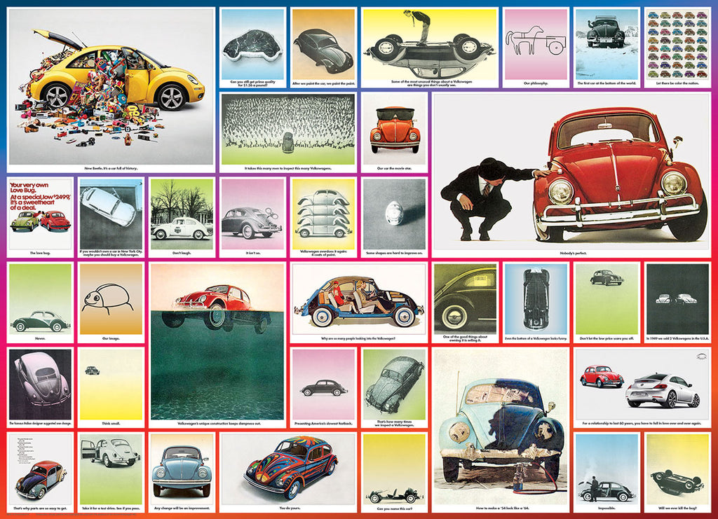 The VW Beetle 1000-Piece Puzzle